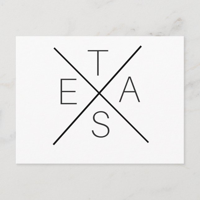 Carte postale TEXAS (Devant)