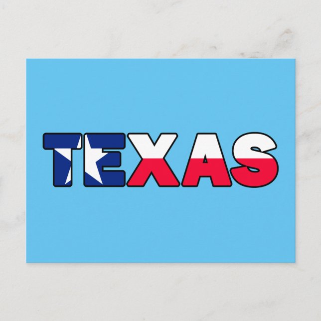 Carte Postale Texas (Devant)
