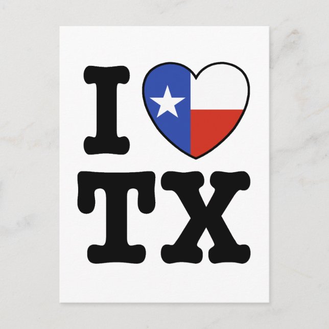 Carte Postale Texas (Devant)