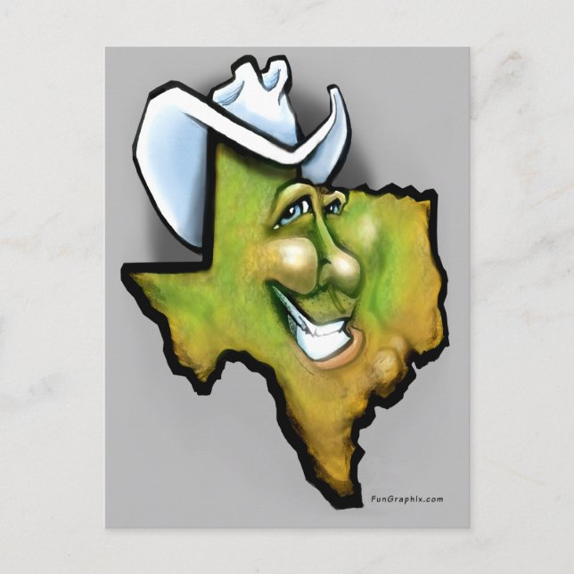 Carte Postale Texas (Devant)