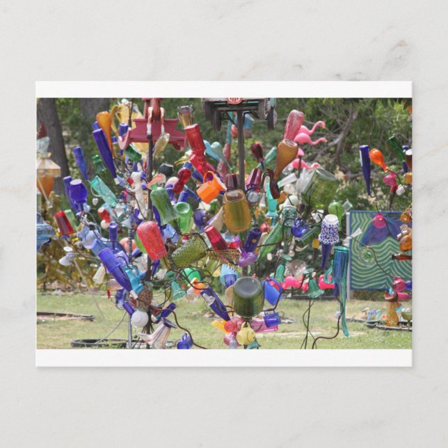 Carte Postale Texas Bottle Tree (Devant)