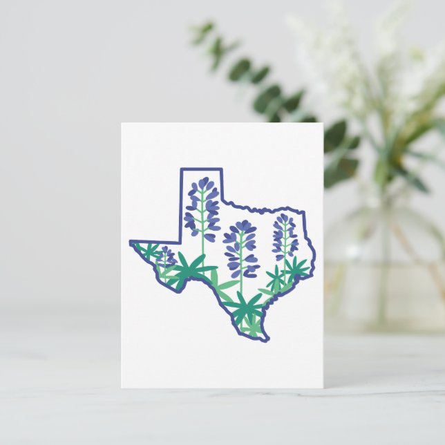 Carte Postale Texas Card, Texas State Card, Texan Card, Texas Ca (Debout devant)