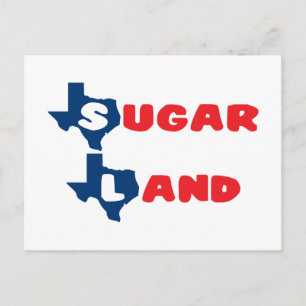 Carte Postale Texas Cities Sugar Land