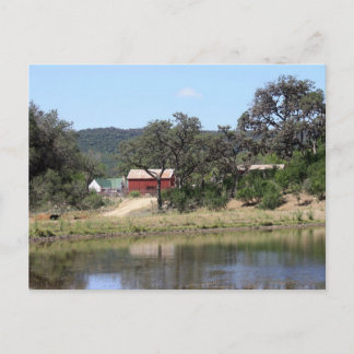 Carte Postale Texas Hill Country Ranch
