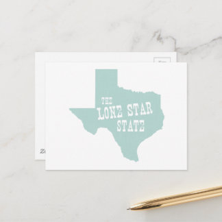 Carte Postale Texas Nickname Texan Lone Star State Texan Motto