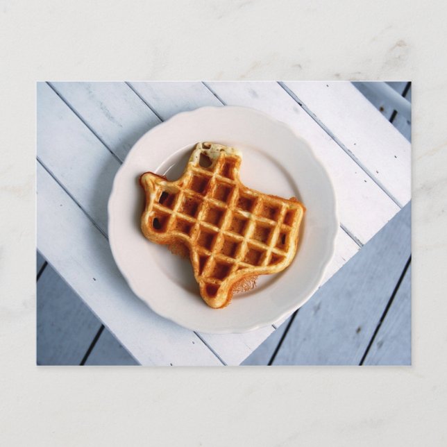 Carte postale Texas Waffle (Devant)