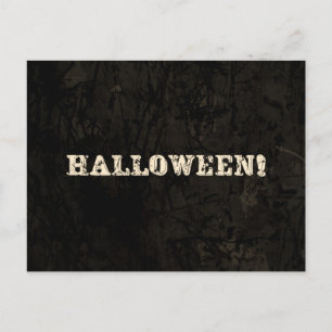 Carte Postale Texte Halloween