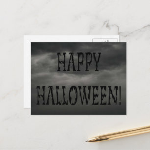 Carte Postale Texte Joyeux Halloween Deadworld