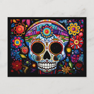 Carte Postale Texte personnalisé 💀 Jour des morts