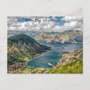 Carte Postale Texte personnalisé Monténégro