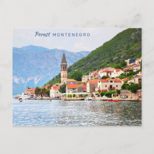 Carte Postale Texte personnalisé Monténégro