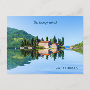 Carte Postale Texte personnalisé Monténégro