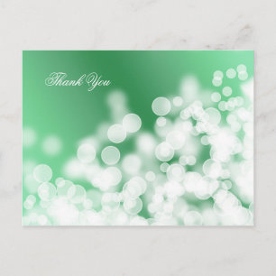 Carte Postale texture style bokeh. Merci.