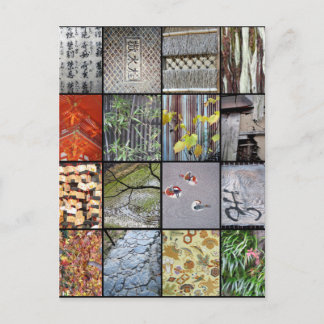 Carte Postale Textures du Japon