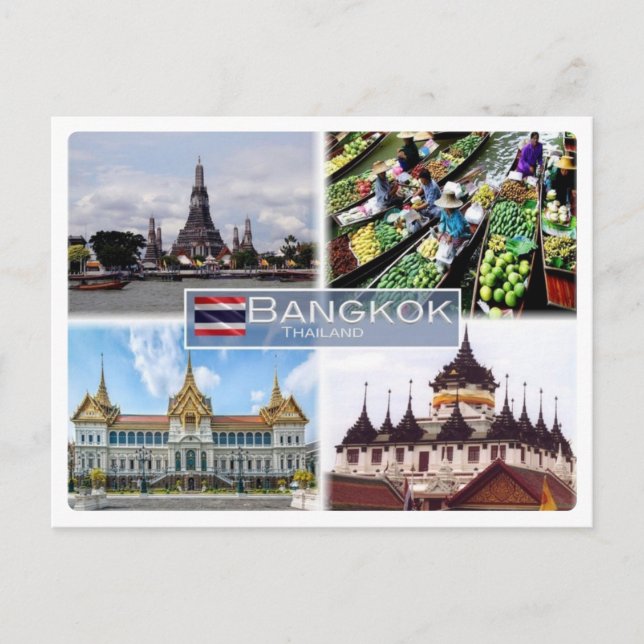 Carte Postale TH Thaïlande - Bangkok - (Devant)