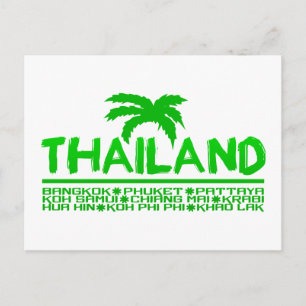 Carte postale Thaïlande