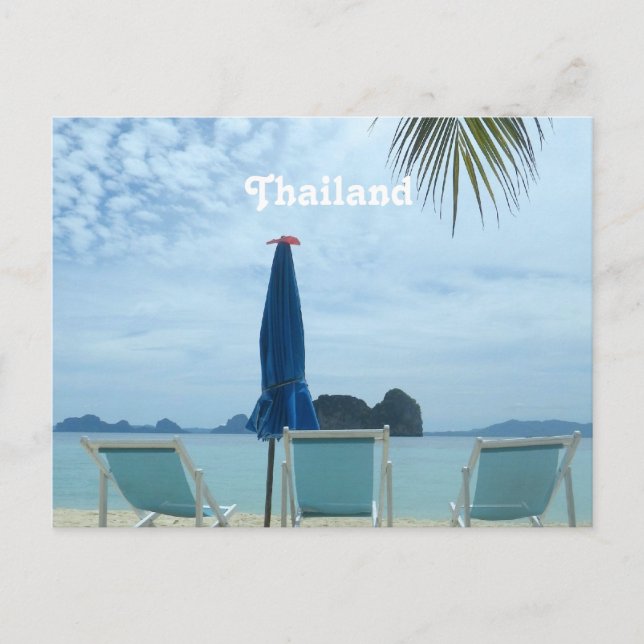 Carte Postale Thaïlande Beach (Devant)