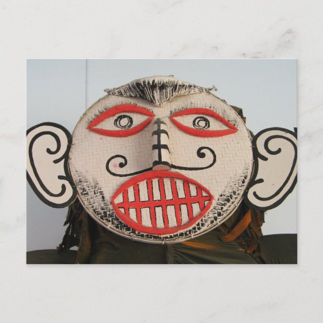 Carte Postale Thailande Fantôme, Festival Phi Ta Khon Mask, Loei (Devant)