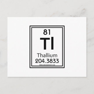 Carte Postale Thallium 81