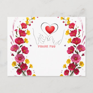 Carte Postale Thank You Thanks With Thanks Many Thanks