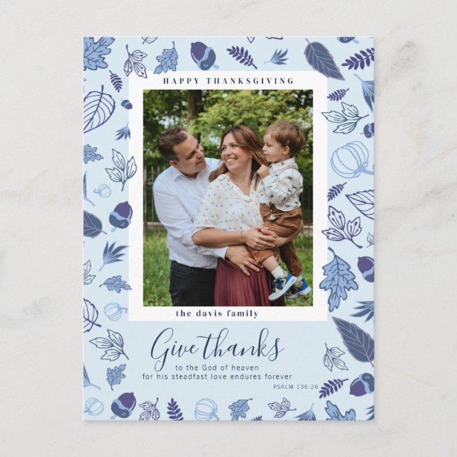 Carte postale Thanksgiving (Devant)