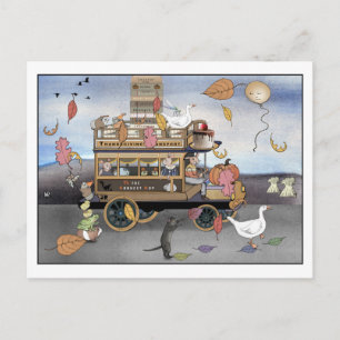 Carte Postale Thanksgiving Transport
