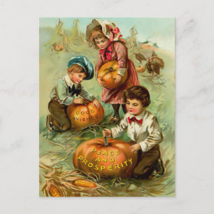 Carte postale Thanksgiving vintage
