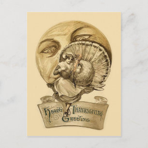 Carte postale Thanksgiving vintage