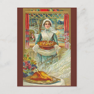 Carte postale Thanksgiving vintage
