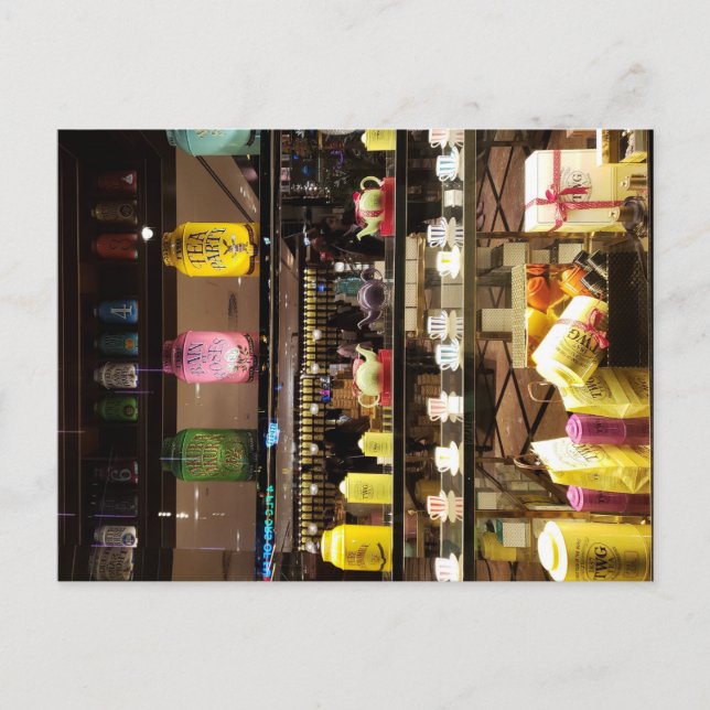 Carte Postale Thé (Devant)