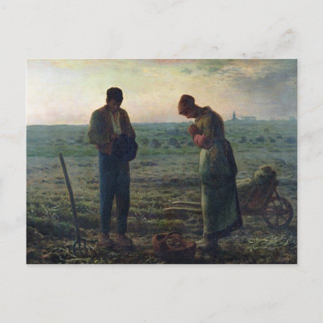 Carte Postale The Angelus, 1857-59 (Devant)