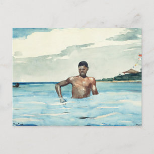 Carte Postale The Bather, 1899