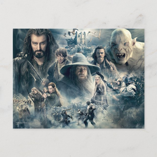 CARTE POSTALE THE BATTLE OF FIVE ARMIES™ (Devant)