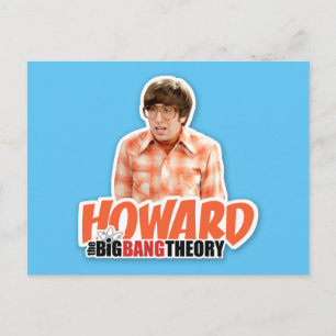 Carte Postale The Big Bang Theory   Howard