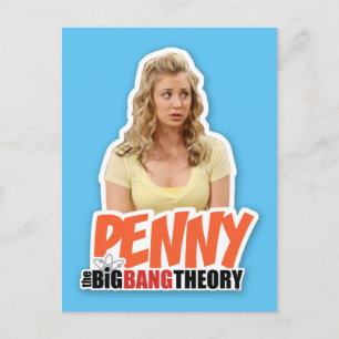 Carte Postale The Big Bang Theory   Penny