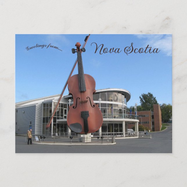 Carte Postale The Big Fiddle in Sydney Nova Scotia (Devant)