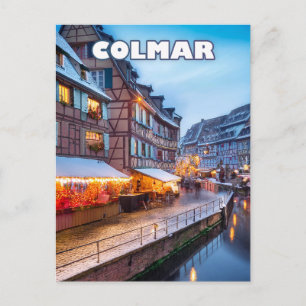 Carte Postale The charm of the Colmar Christmas market