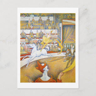 Carte Postale The Circus, Seurat