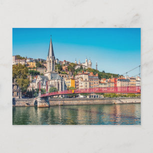 Carte Postale The city of Lyon