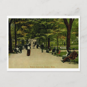 Carte Postale The Common, Boston, MA 1915 Vintage