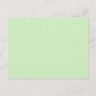 Carte Postale thé couleur vert