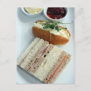 Carte Postale thé de l'après-midi anglais