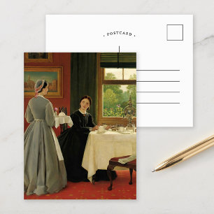 Carte Postale Thé de l'après-midi   George Dunlop Leslie