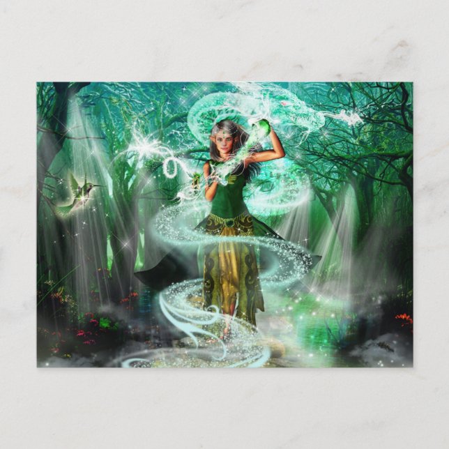 Carte Postale The Emerald Guardian (Devant)