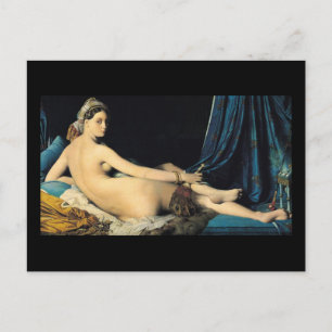 Carte Postale The Grand Odalisque 1814 Jean Auguste Dominique