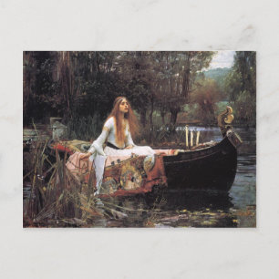 Carte Postale The Lady of Shallot