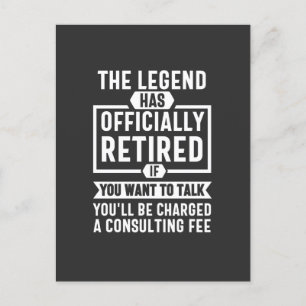 Carte Postale the legend Has Officially Retired