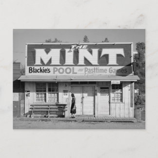 Carte Postale The Mint Pool Hall, 1940