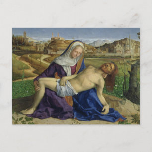 Carte Postale The Pieta, c.1505 (huile sur panneau) (après 1996 