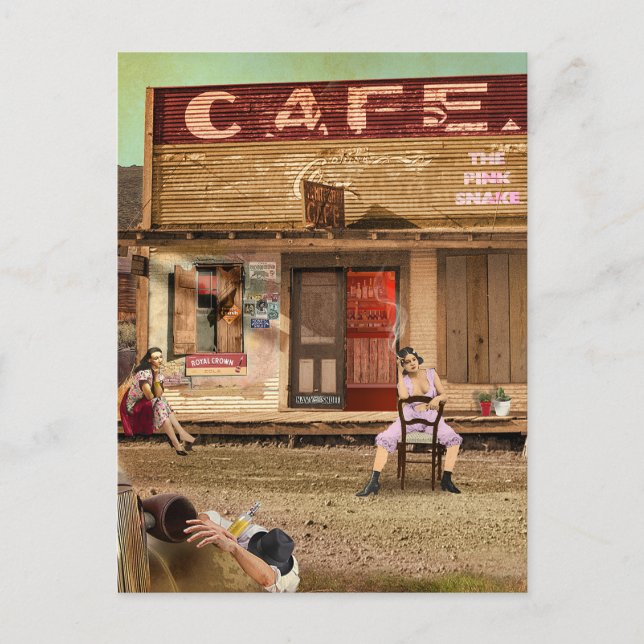 Carte Postale The Pink Snake (Devant)